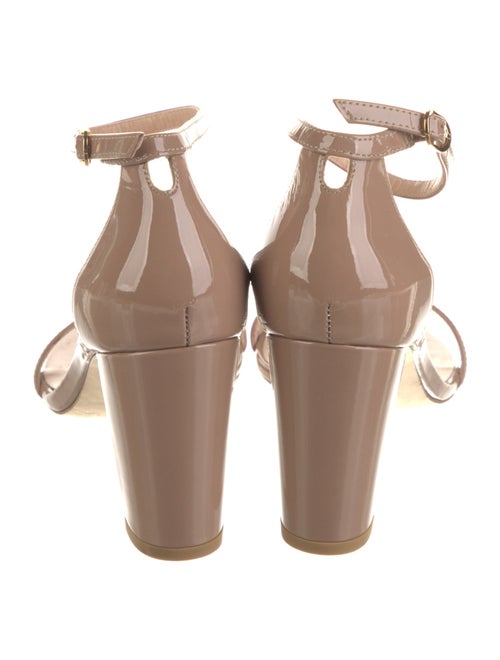 Stuart Weitzman Patent Leather Sandals