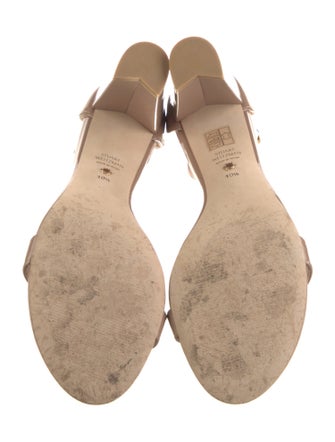 Stuart Weitzman Patent Leather Sandals