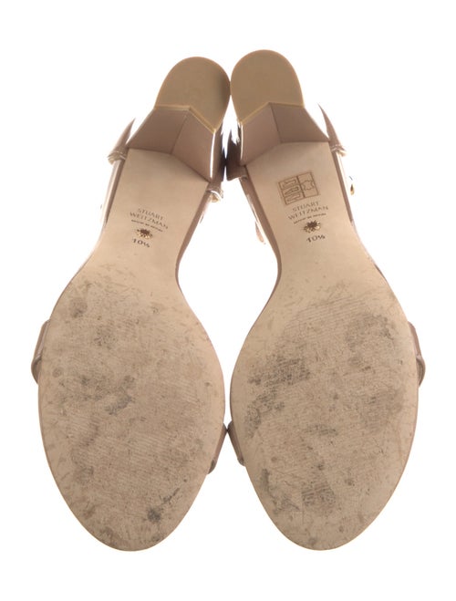 Stuart Weitzman Patent Leather Sandals
