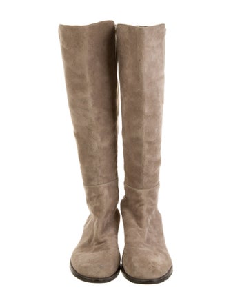 Stuart Weitzman Suede Riding Boots