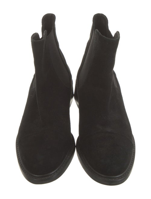 Stuart Weitzman Suede Chelsea Boots
