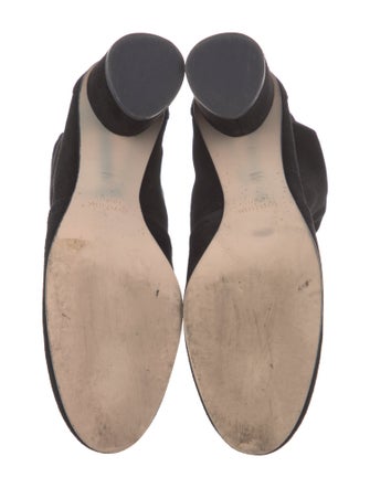 Stuart Weitzman Suede Sock Boots