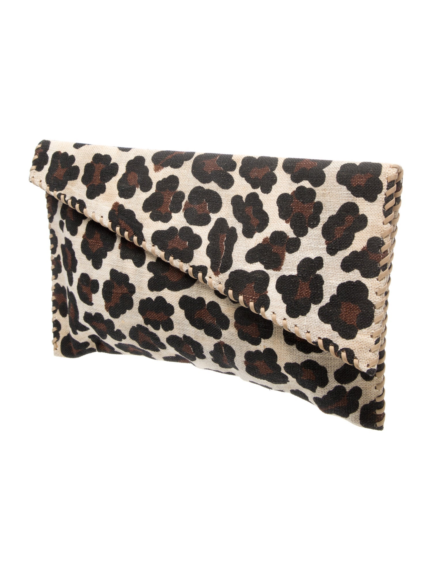 Stuart Weitzman Canvas Clutch
