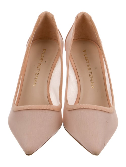 Stuart Weitzman Mesh Mesh Accents Pumps