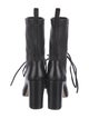 Stuart Weitzman Leather Lace-Up Boots