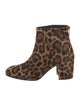 Stuart Weitzman Ponyhair Animal Print Boots