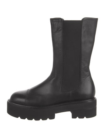 Stuart Weitzman Leather Chelsea Boots