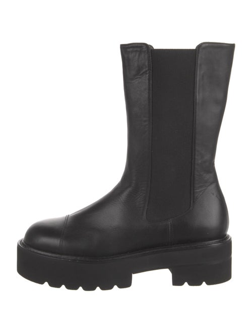 Stuart Weitzman Leather Chelsea Boots