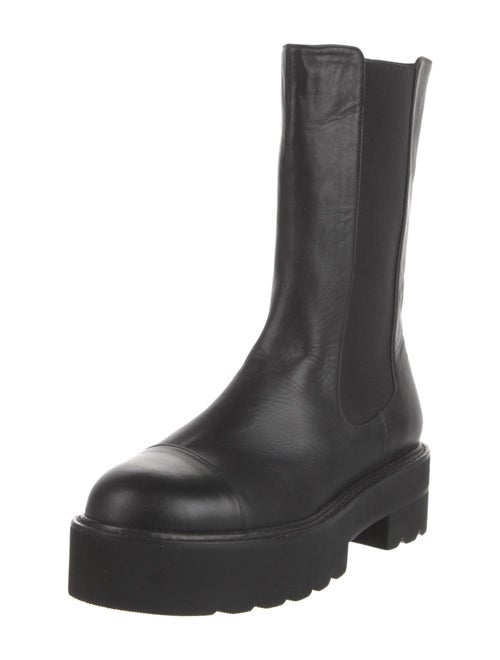 Stuart Weitzman Leather Chelsea Boots