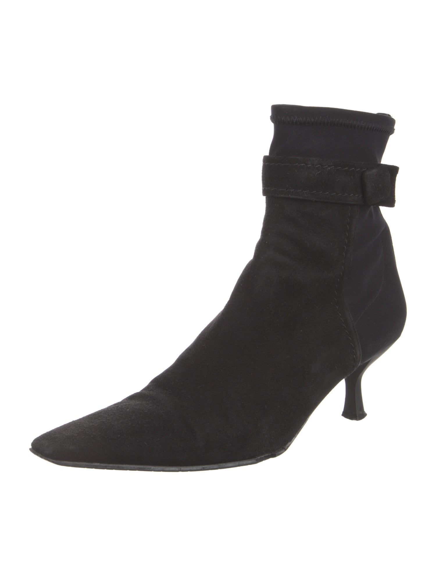 Stuart Weitzman Suede Sock Boots