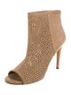 Stuart Weitzman Suede Patterned Boots