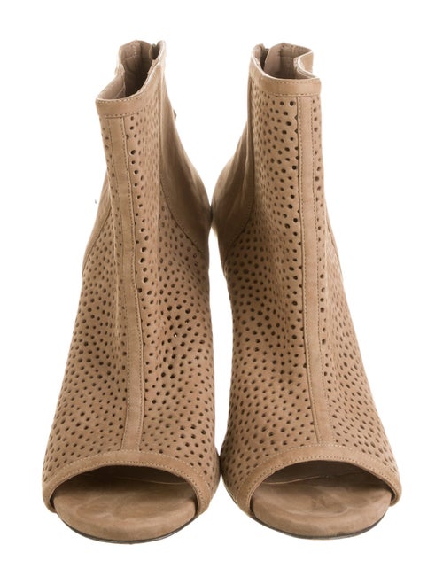 Stuart Weitzman Suede Patterned Boots