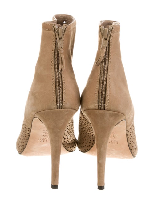 Stuart Weitzman Suede Patterned Boots