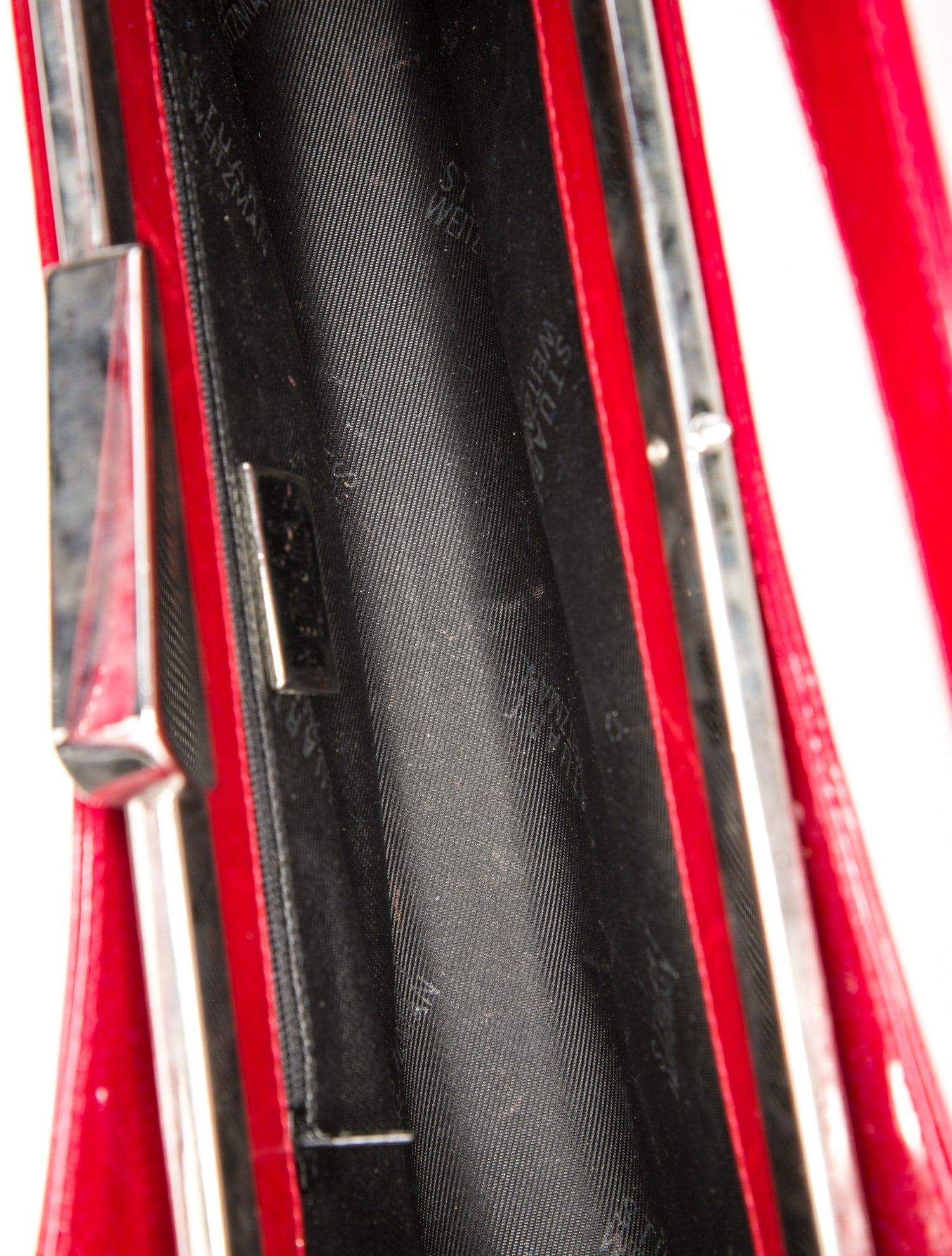 Stuart Weitzman Patent Leather Clutch