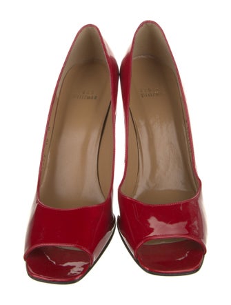 Stuart Weitzman Patent Leather Sandals