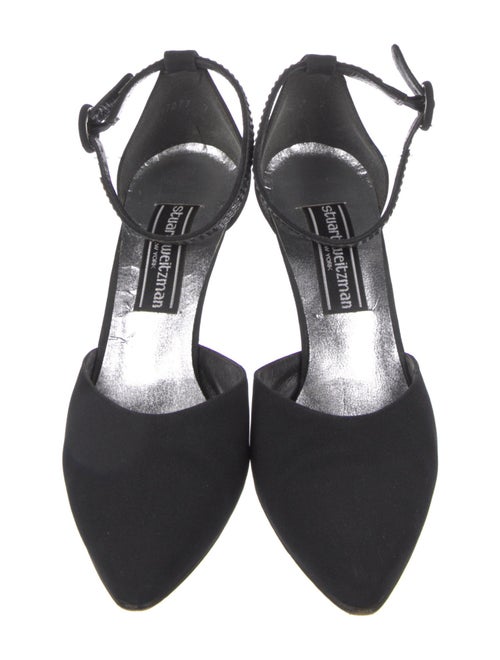 Stuart Weitzman Crystal Embellishments D'Orsay Pumps