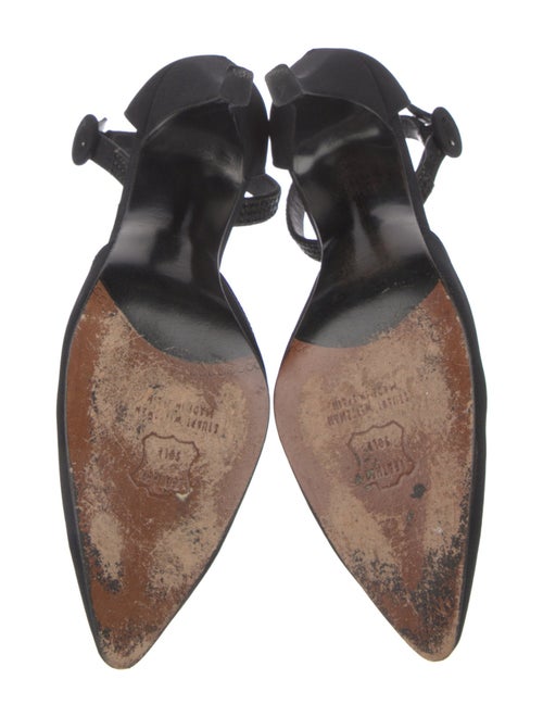 Stuart Weitzman Crystal Embellishments D'Orsay Pumps