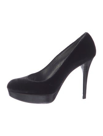Stuart Weitzman Velvet Pumps