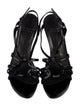 Stuart Weitzman Patent Leather Slingback Sandals
