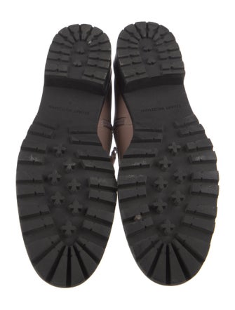 Stuart Weitzman Leather Combat Boots