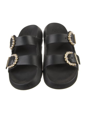 Stuart Weitzman Rubber Slides