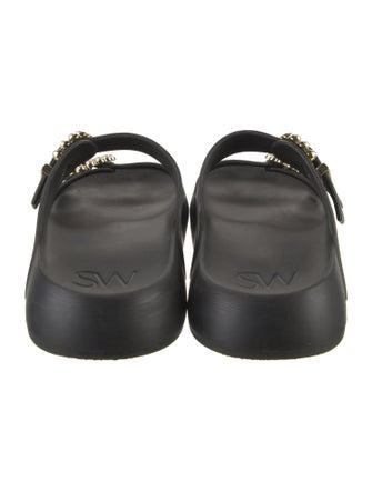 Stuart Weitzman Rubber Slides