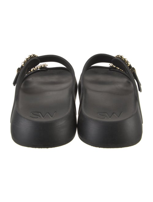Stuart Weitzman Rubber Slides