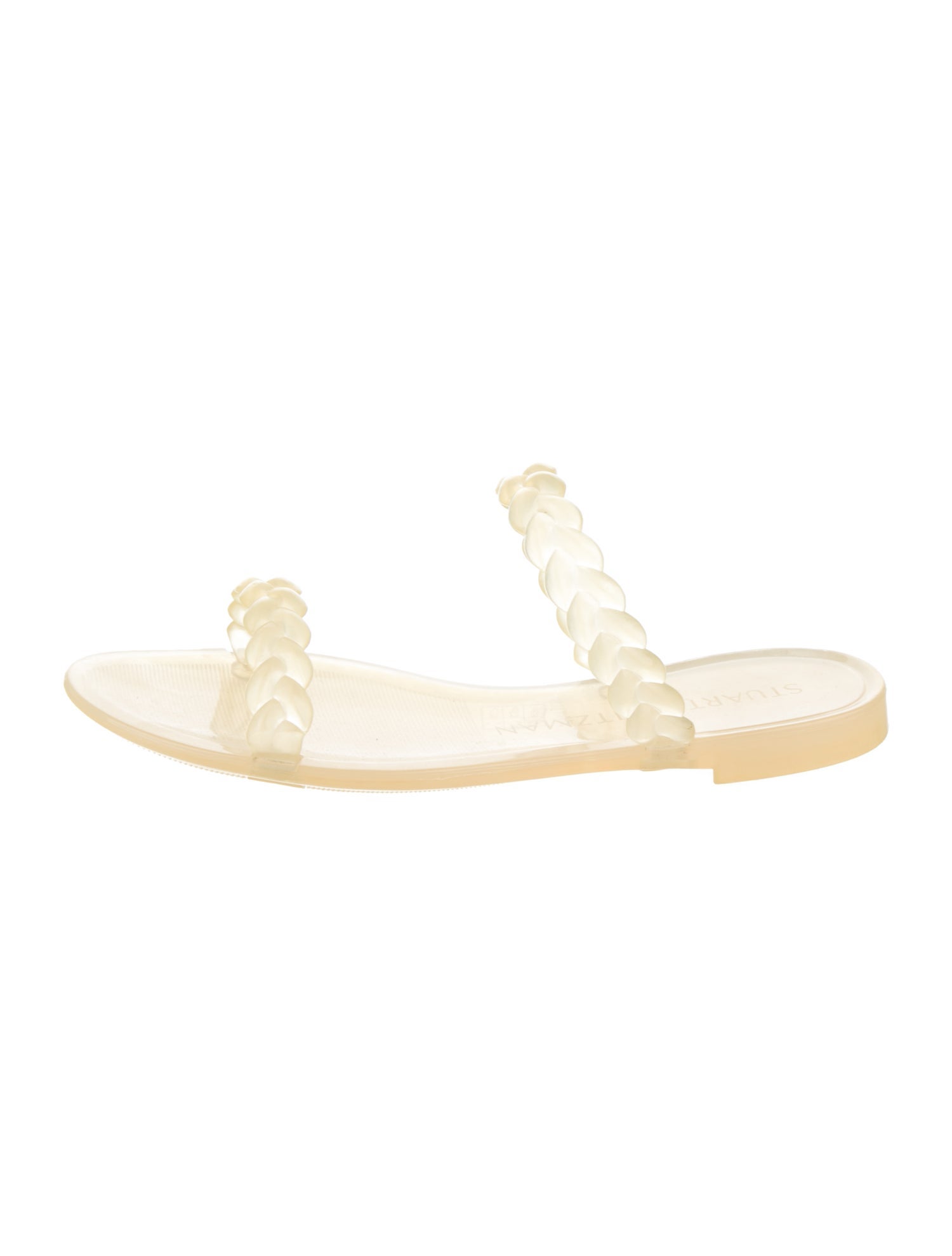 Stuart Weitzman Rubber Slides