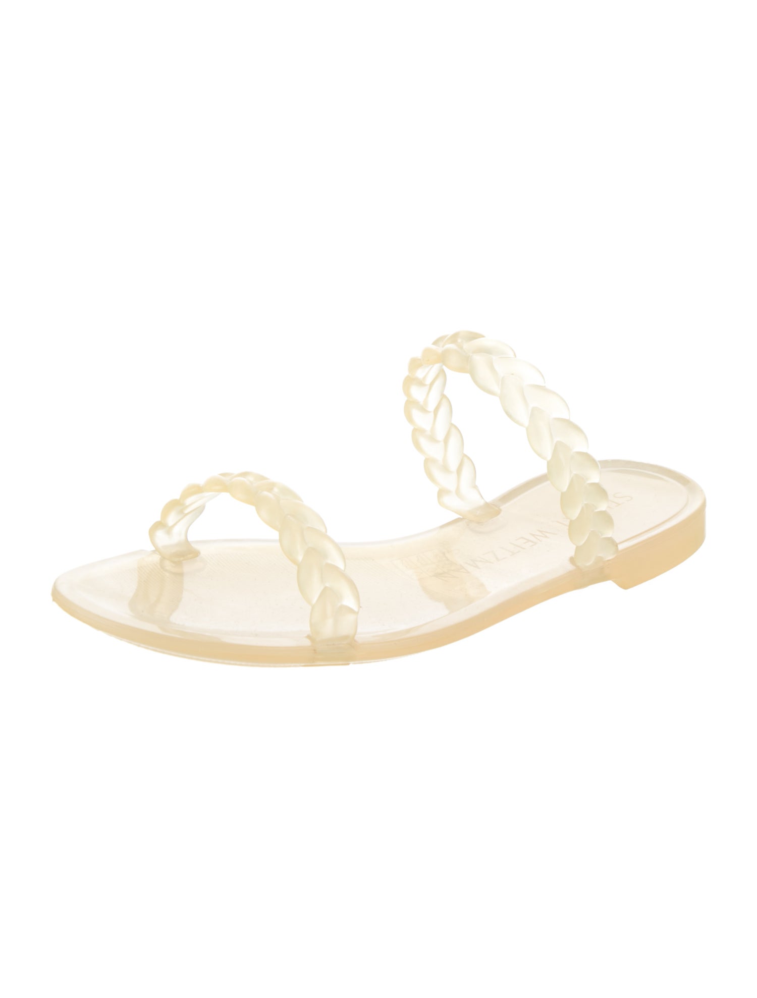 Stuart Weitzman Rubber Slides