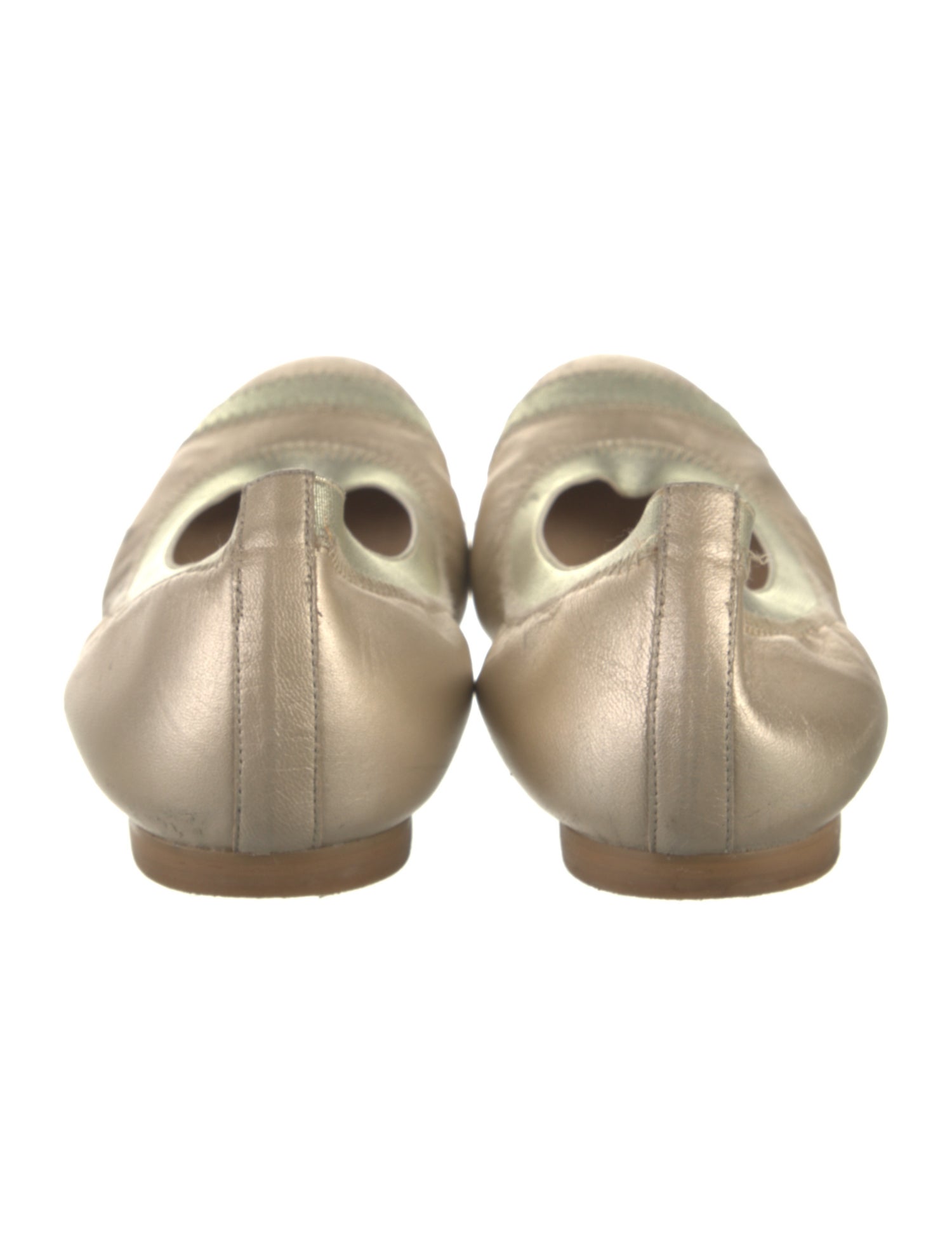 Stuart Weitzman Leather Ballet Flats