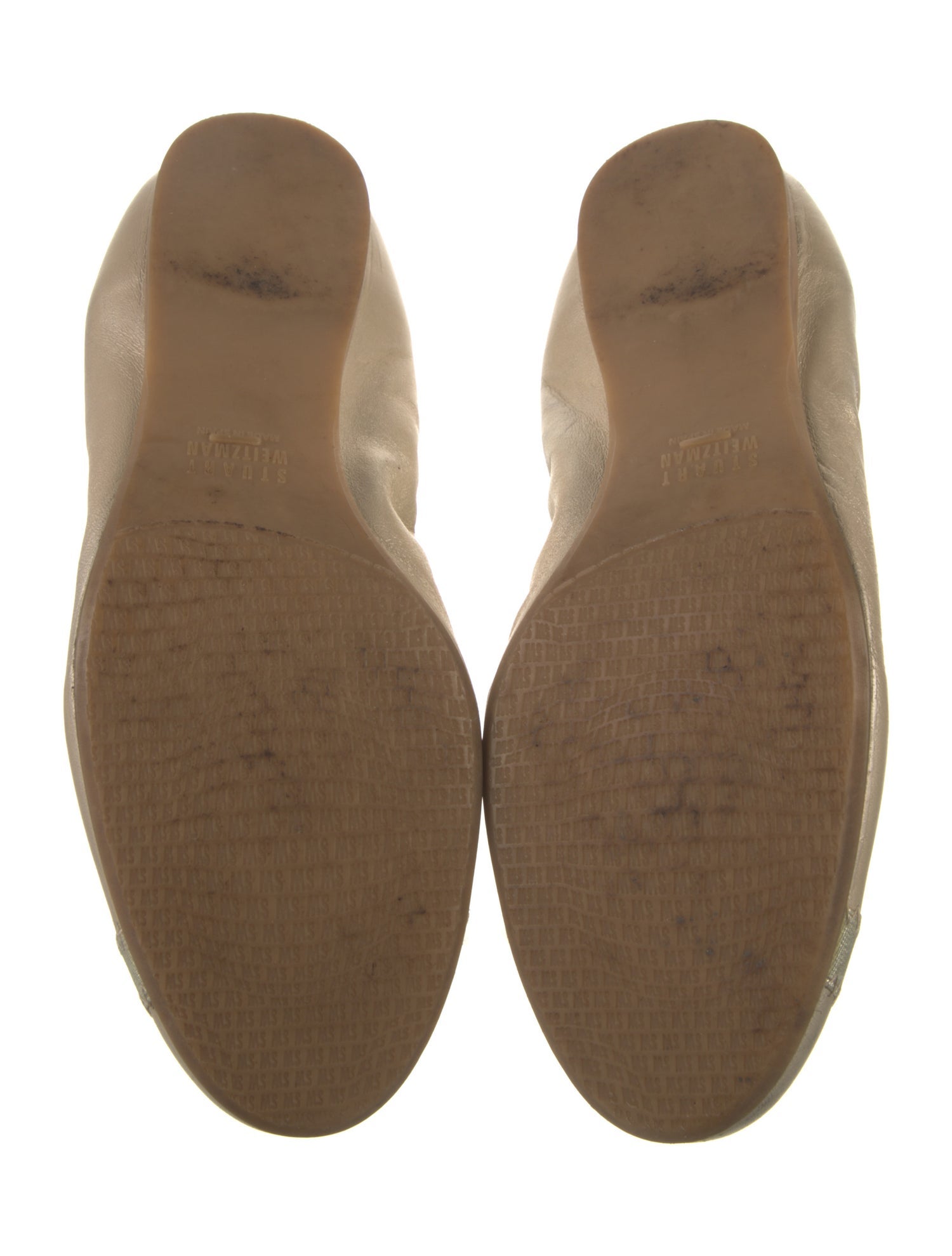 Stuart Weitzman Leather Ballet Flats