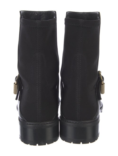 Stuart Weitzman Leather Moto Boots
