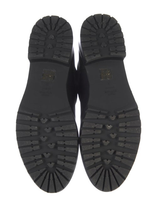 Stuart Weitzman Leather Moto Boots