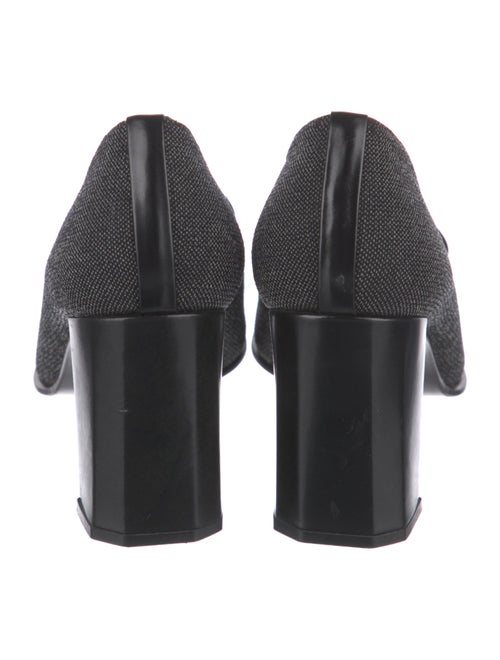 Stuart Weitzman Leather Trim Embellishment Pumps