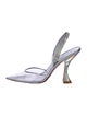 Stuart Weitzman PVC Slingback Pumps