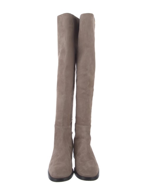 Stuart Weitzman Suede Riding Boots