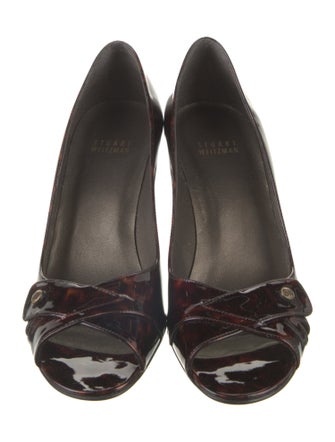 Stuart Weitzman Patent Leather Sandals