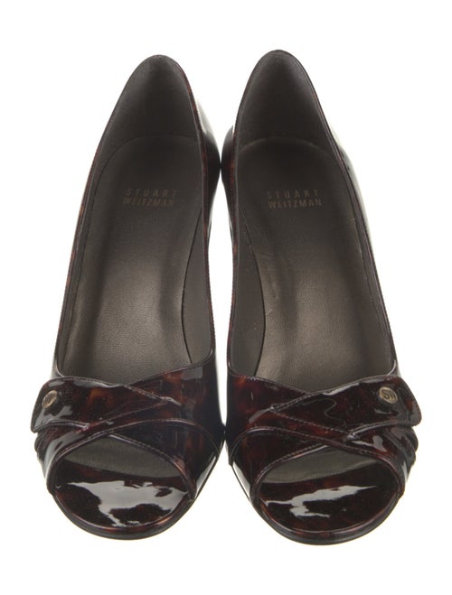 Stuart Weitzman Patent Leather Sandals