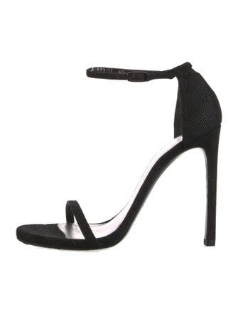 Stuart Weitzman Suede Sandals