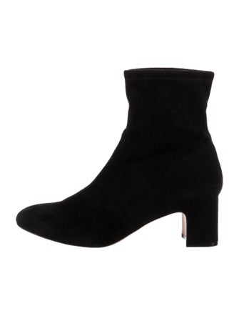 Stuart Weitzman Suede Sock Boots