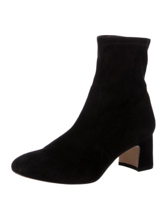Stuart Weitzman Suede Sock Boots