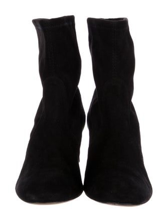 Stuart Weitzman Suede Sock Boots