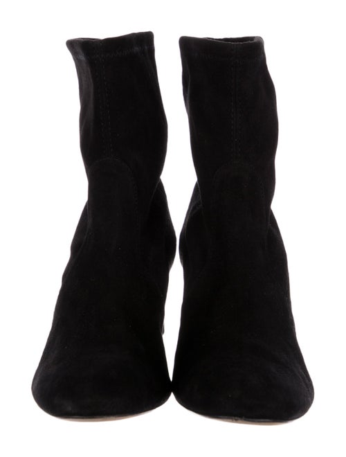 Stuart Weitzman Suede Sock Boots