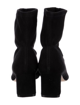Stuart Weitzman Suede Sock Boots