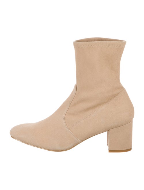 Stuart Weitzman Suede Sock Boots