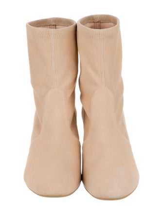 Stuart Weitzman Suede Sock Boots