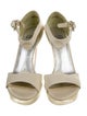 Stuart Weitzman Leather Slingback Sandals