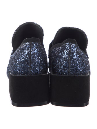 Stuart Weitzman Glitter Loafers