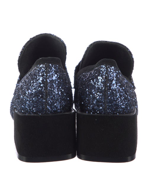 Stuart Weitzman Glitter Loafers
