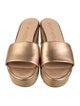 Stuart Weitzman Leather Slides